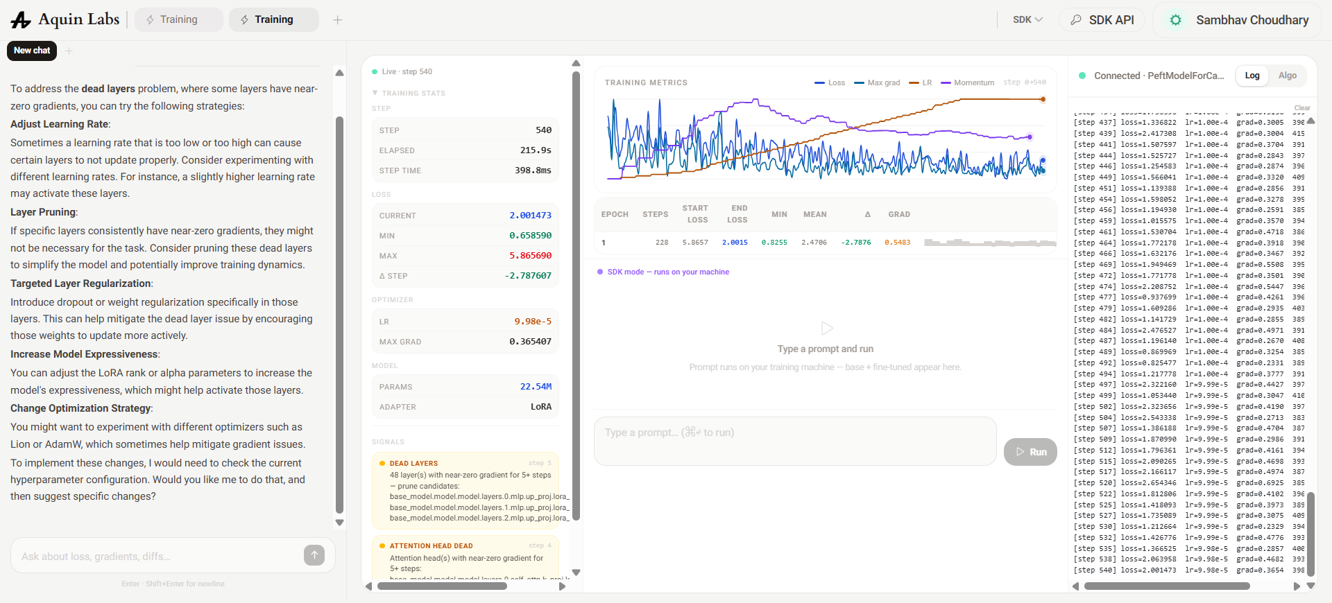 Run 3 — post-instruct-switch benchmarks